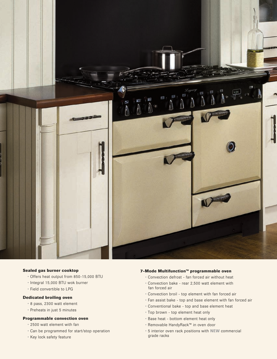 Aga Ranges Legacy 1200 CFM User Manual | Page 6 / 22