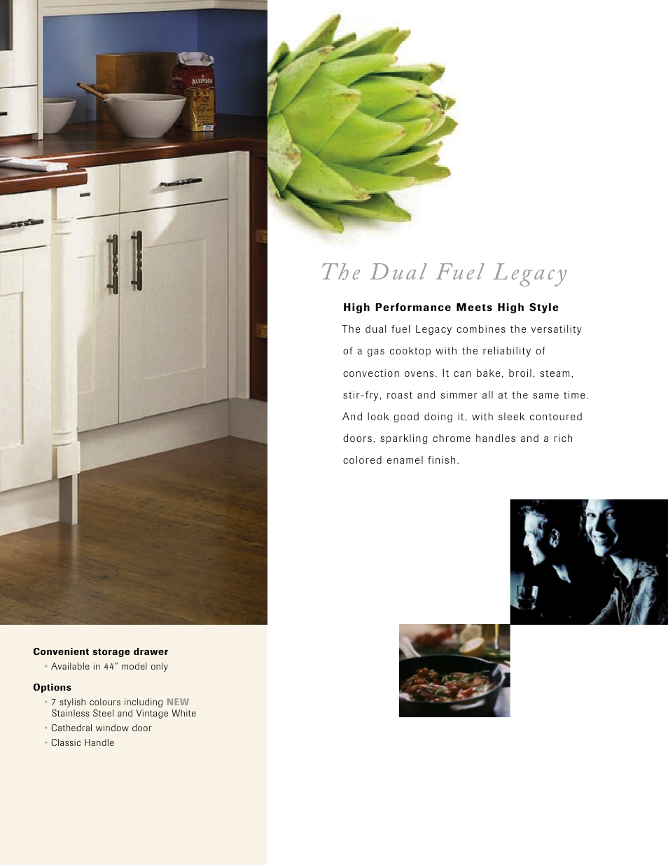 The dual fuel legacy | Aga Ranges Legacy 1200 CFM User Manual | Page 7 / 22