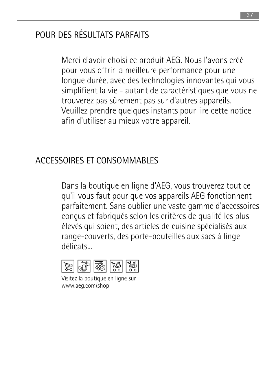 AEG SKS68840F1 User Manual | Page 37 / 76