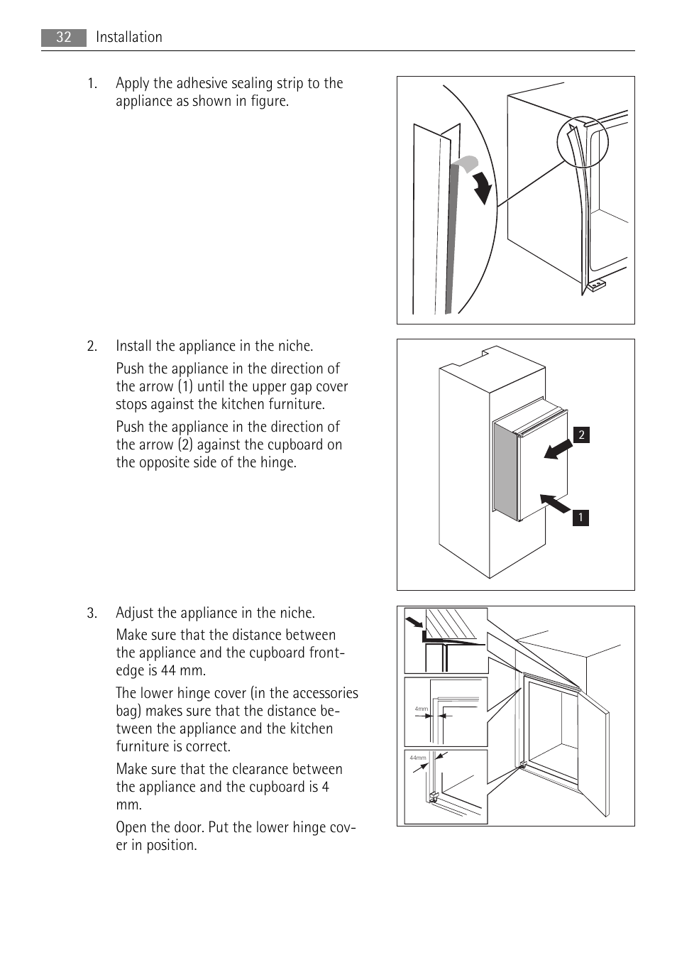 AEG SKS51200F0 User Manual | Page 32 / 96