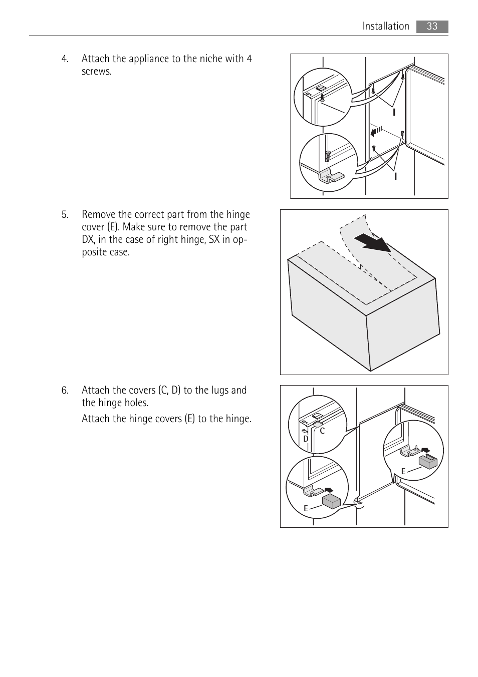 AEG SKS51200F0 User Manual | Page 33 / 96