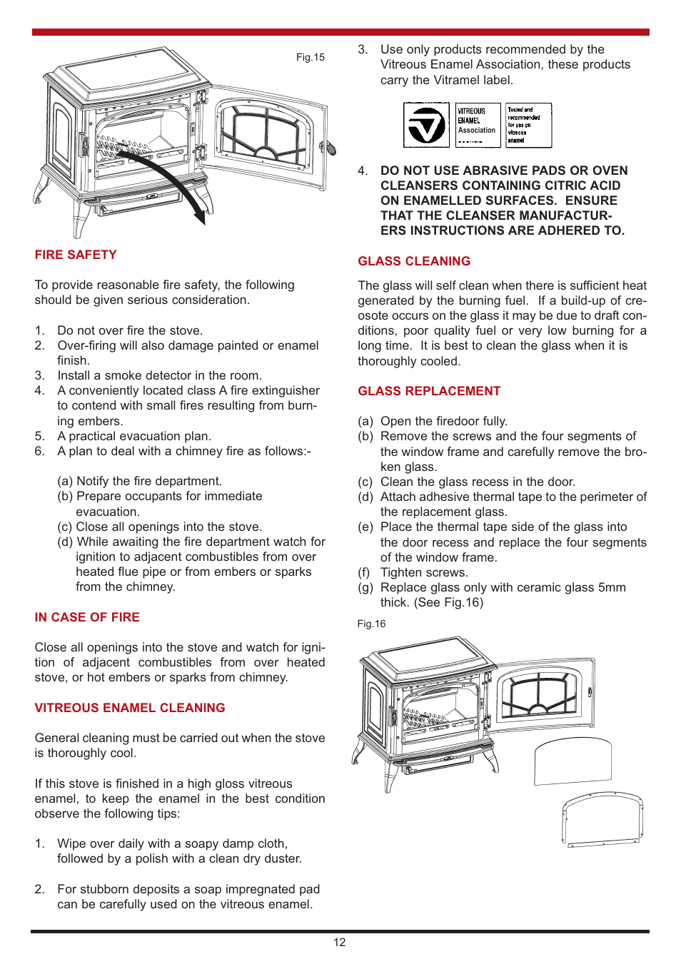 Aga Ranges Berrington User Manual | Page 13 / 14