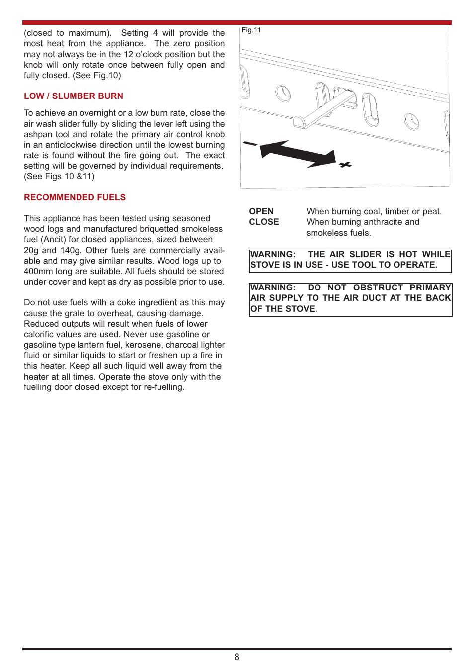 Aga Ranges Berrington User Manual | Page 9 / 14