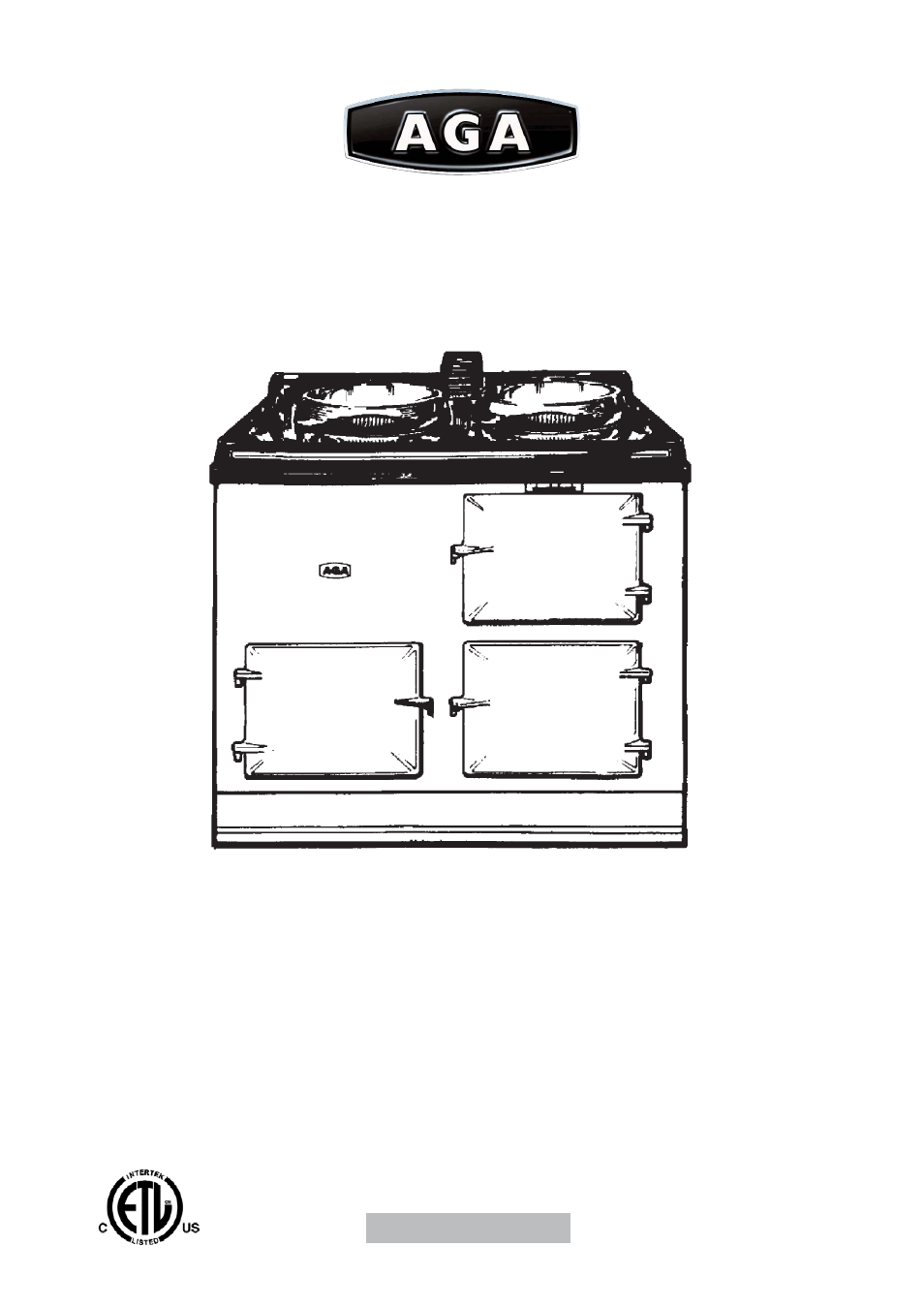 AGA ELECTRIC RANGE EE LM-4 User Manual | 20 pages