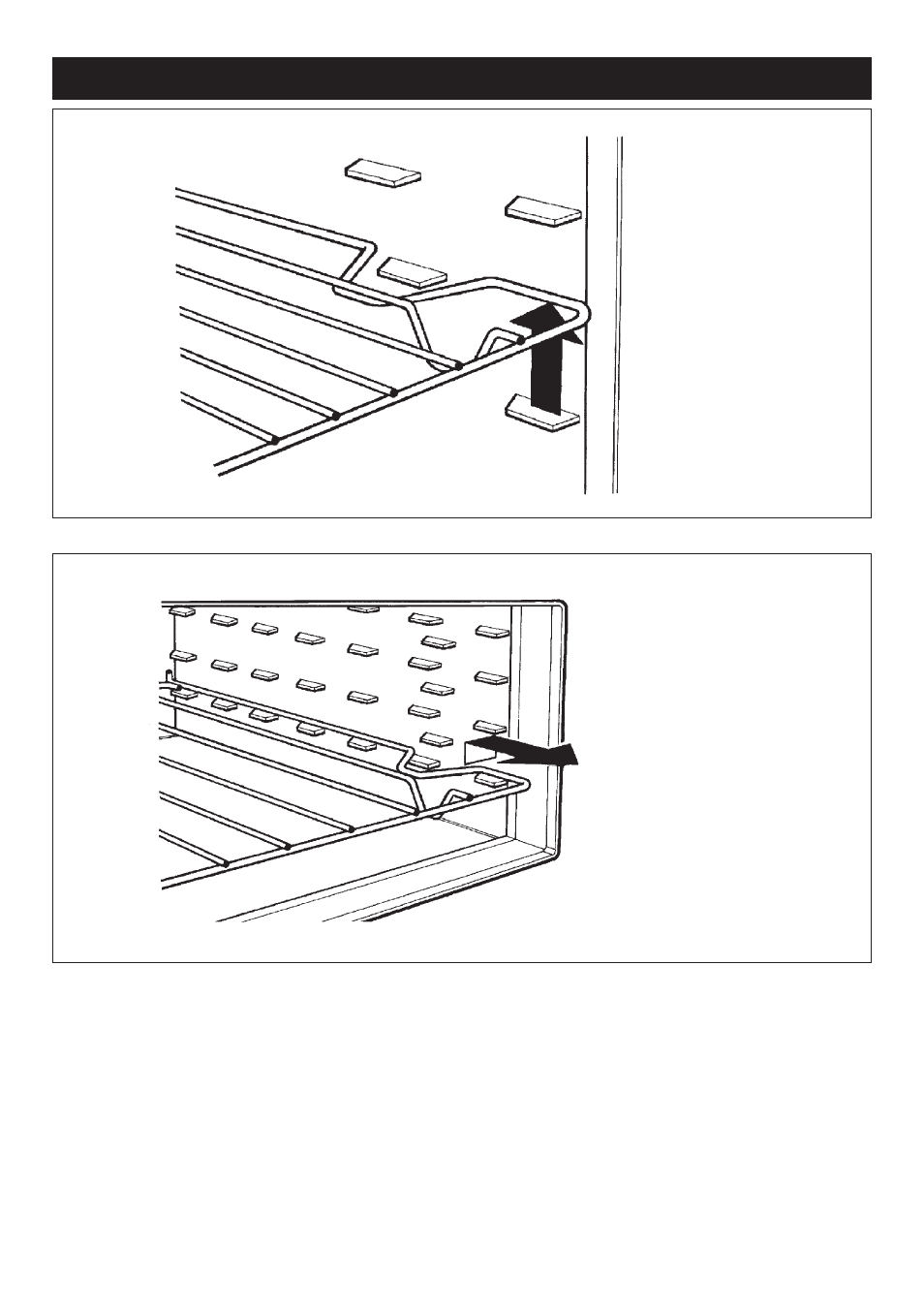 Removal of oven shelves | AGA ELECTRIC RANGE EE LM-4 User Manual | Page 15 / 20