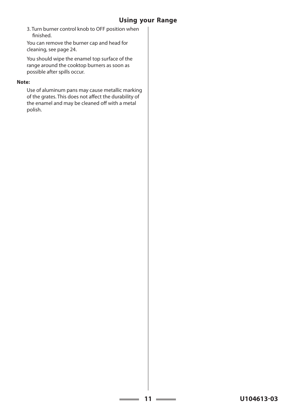 The broiler | Aga Ranges LEGACY 36 U104613-03 User Manual | Page 11 / 56
