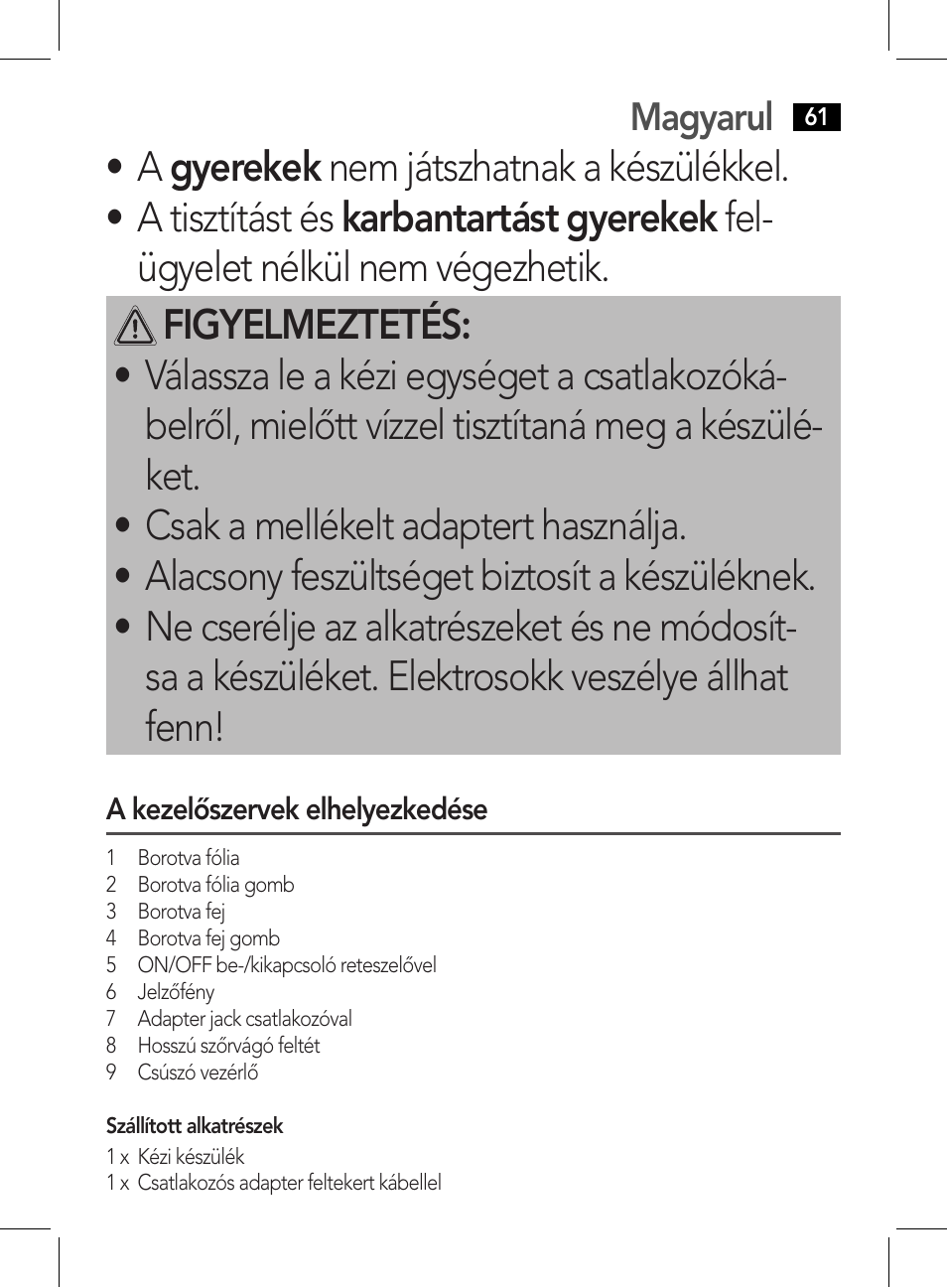 AEG HR 5626 User Manual | Page 61 / 86