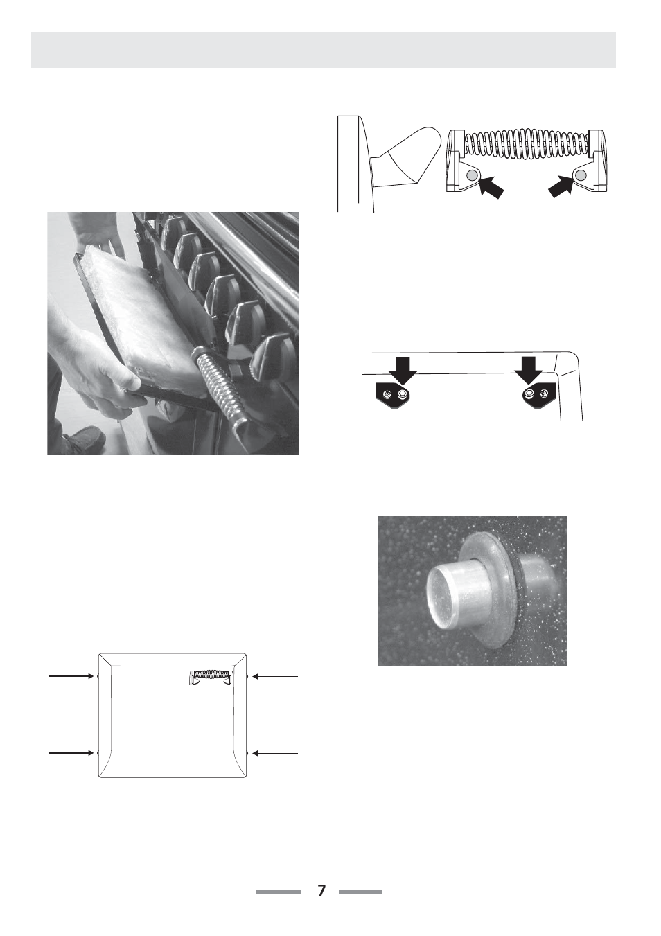 To remove broiler outer door panel, To remove an oven door, To change oven door outer panel | Aga Ranges F104010-01 User Manual | Page 7 / 16