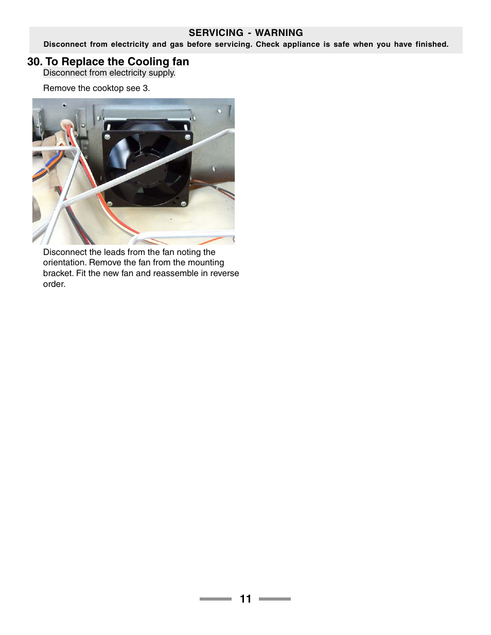 Aga Ranges LEGACY 36 F104650-01 User Manual | Page 11 / 16