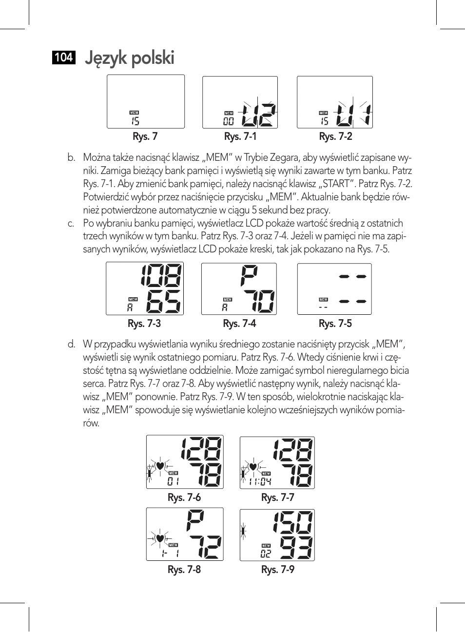 Język polski | AEG BMG 5611 User Manual | Page 104 / 170