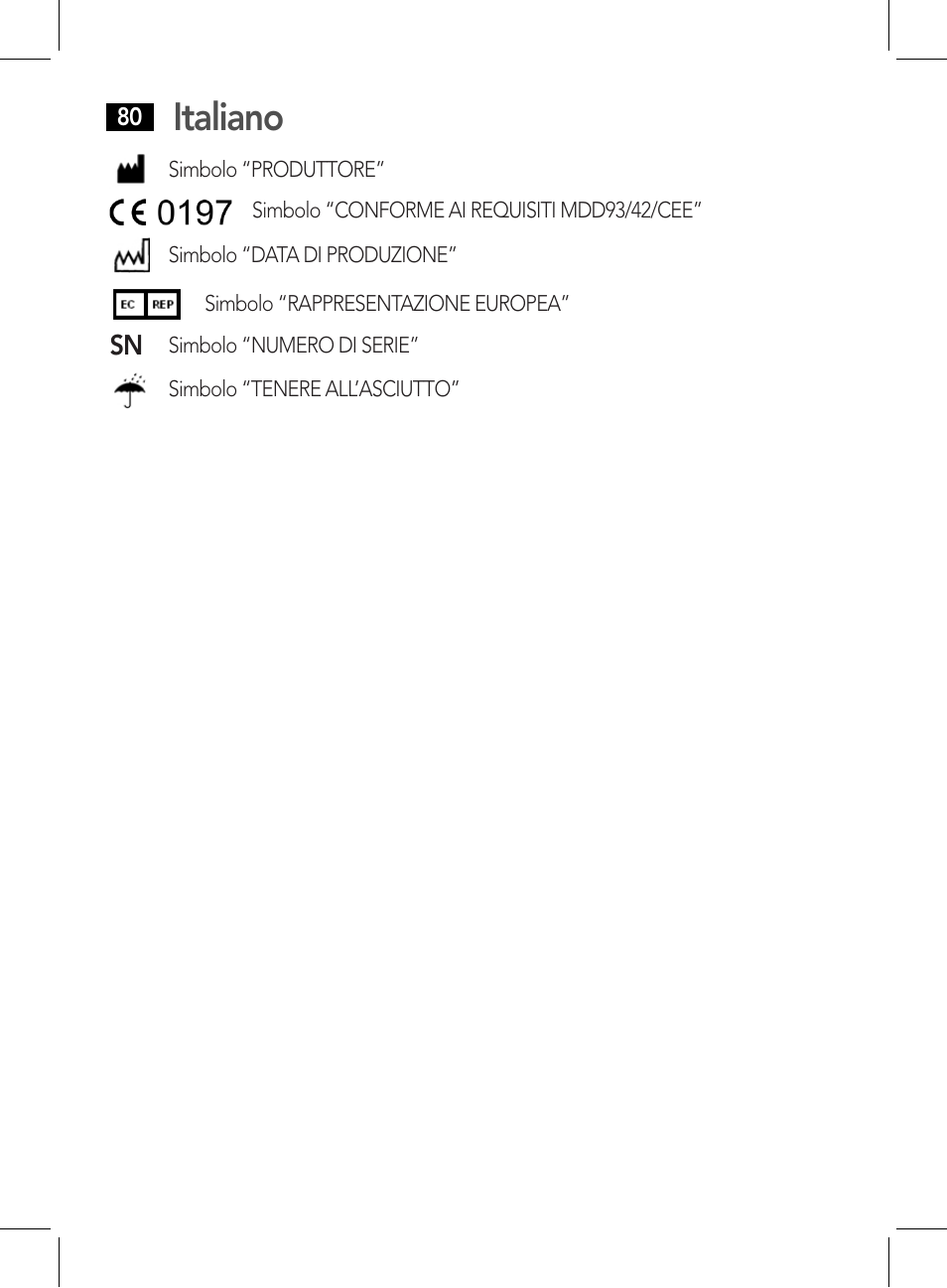 Italiano | AEG BMG 5611 User Manual | Page 80 / 170