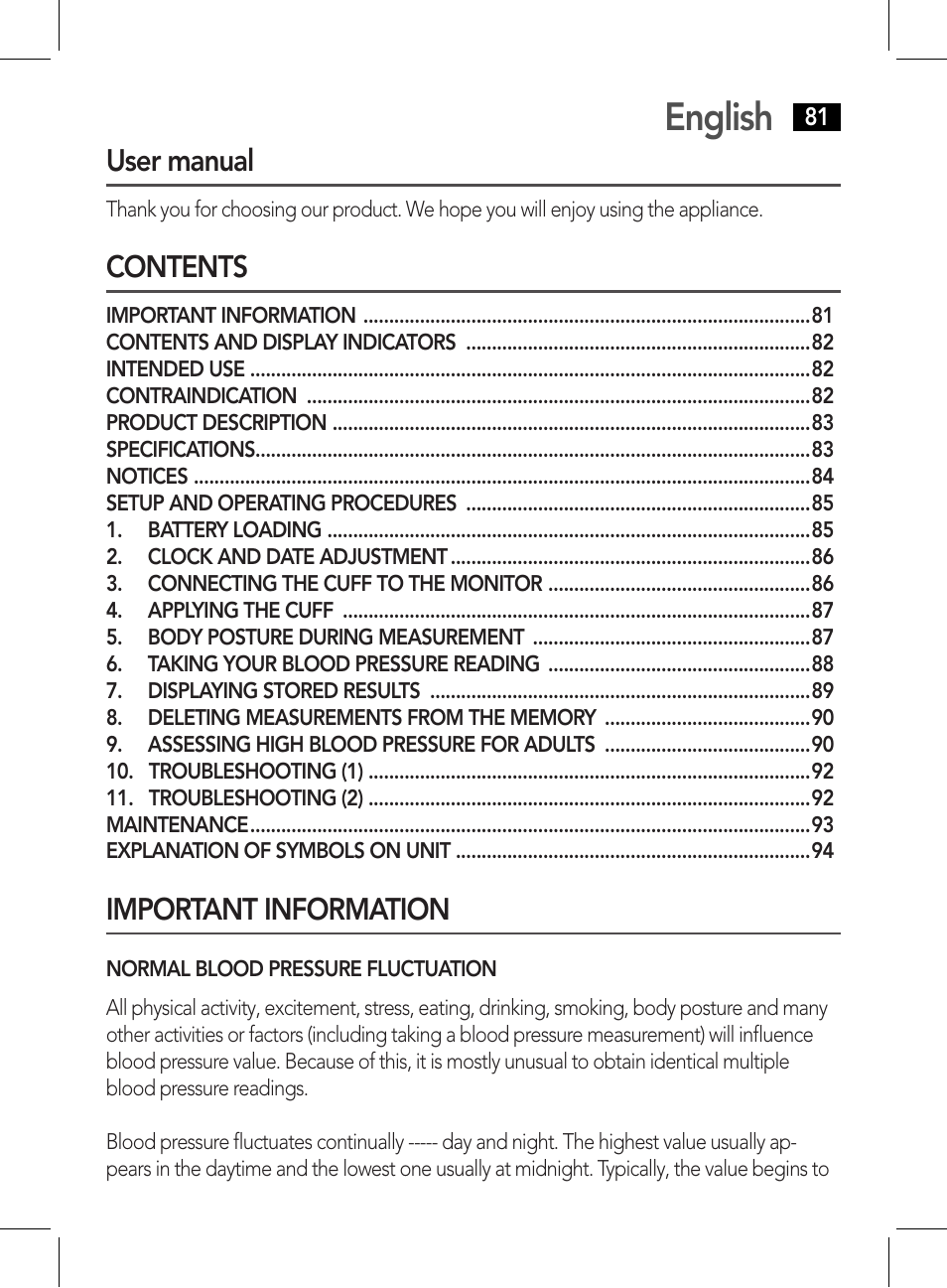 English | AEG BMG 5611 User Manual | Page 81 / 170