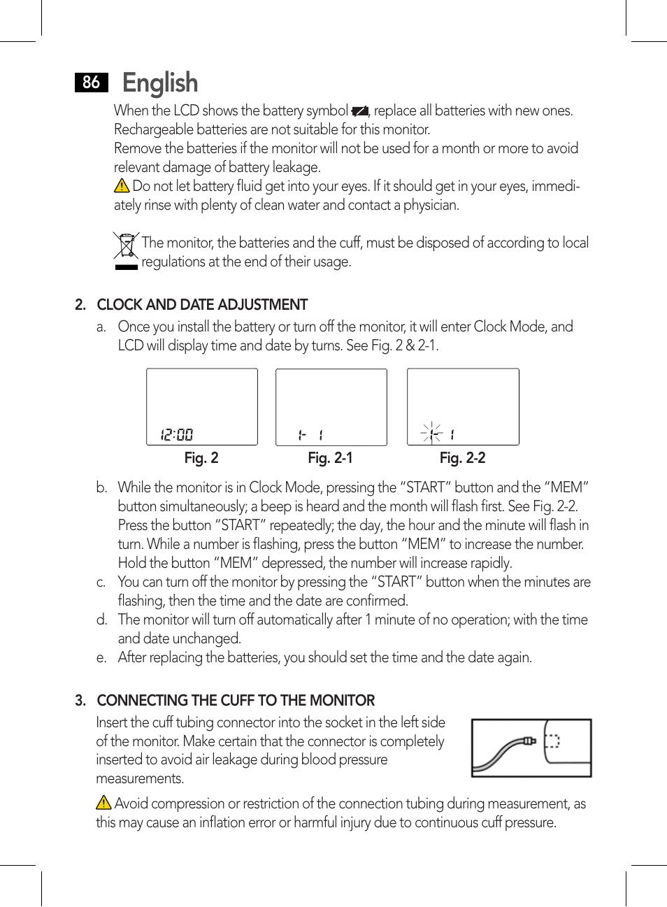 English | AEG BMG 5611 User Manual | Page 86 / 170