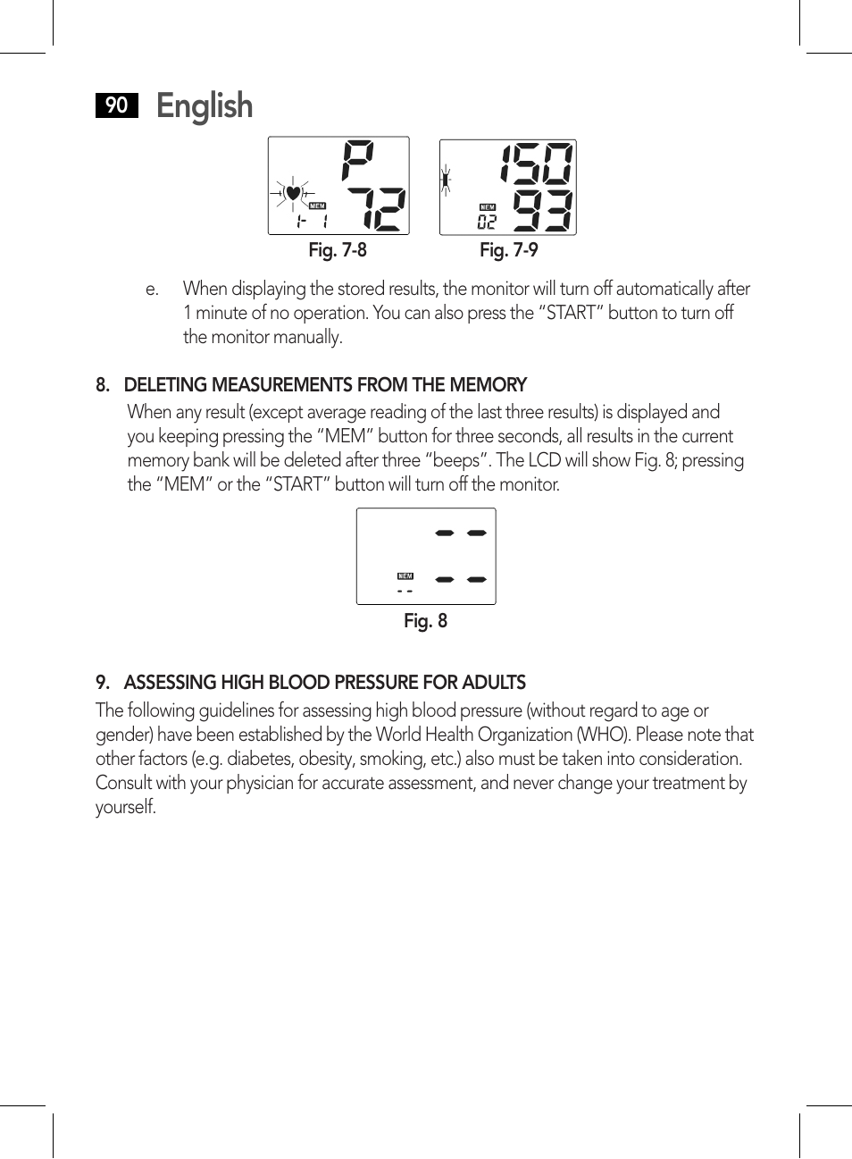 English | AEG BMG 5611 User Manual | Page 90 / 170