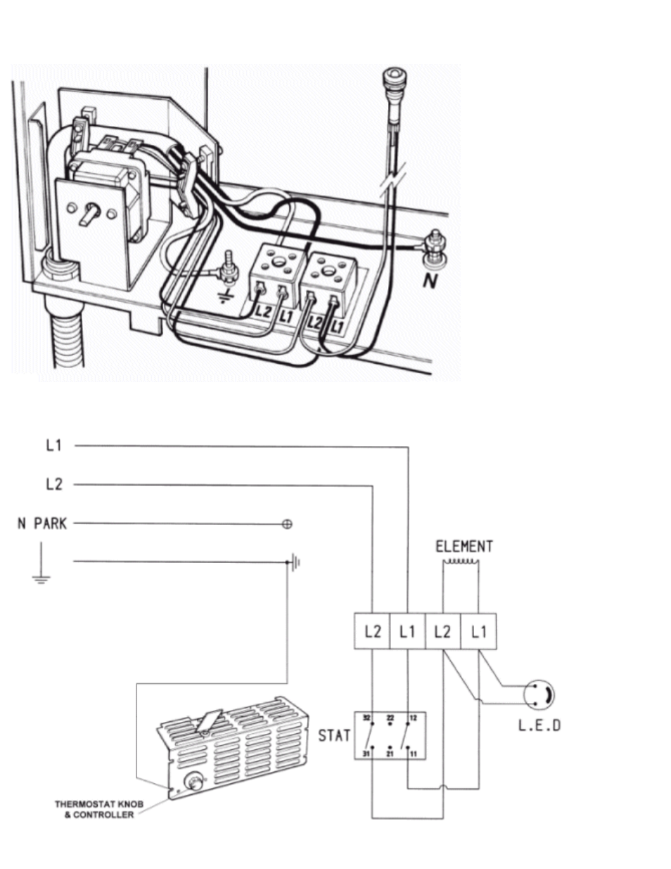 Wiring diagram | Aga Ranges EINS513307 User Manual | Page 9 / 18