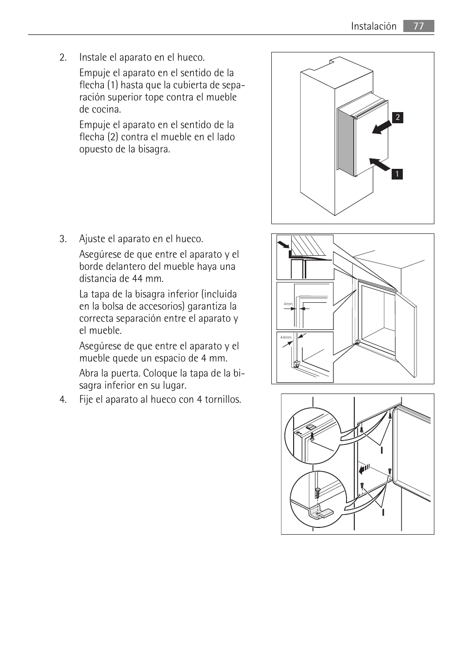 AEG SKD81840S1 User Manual | Page 77 / 84