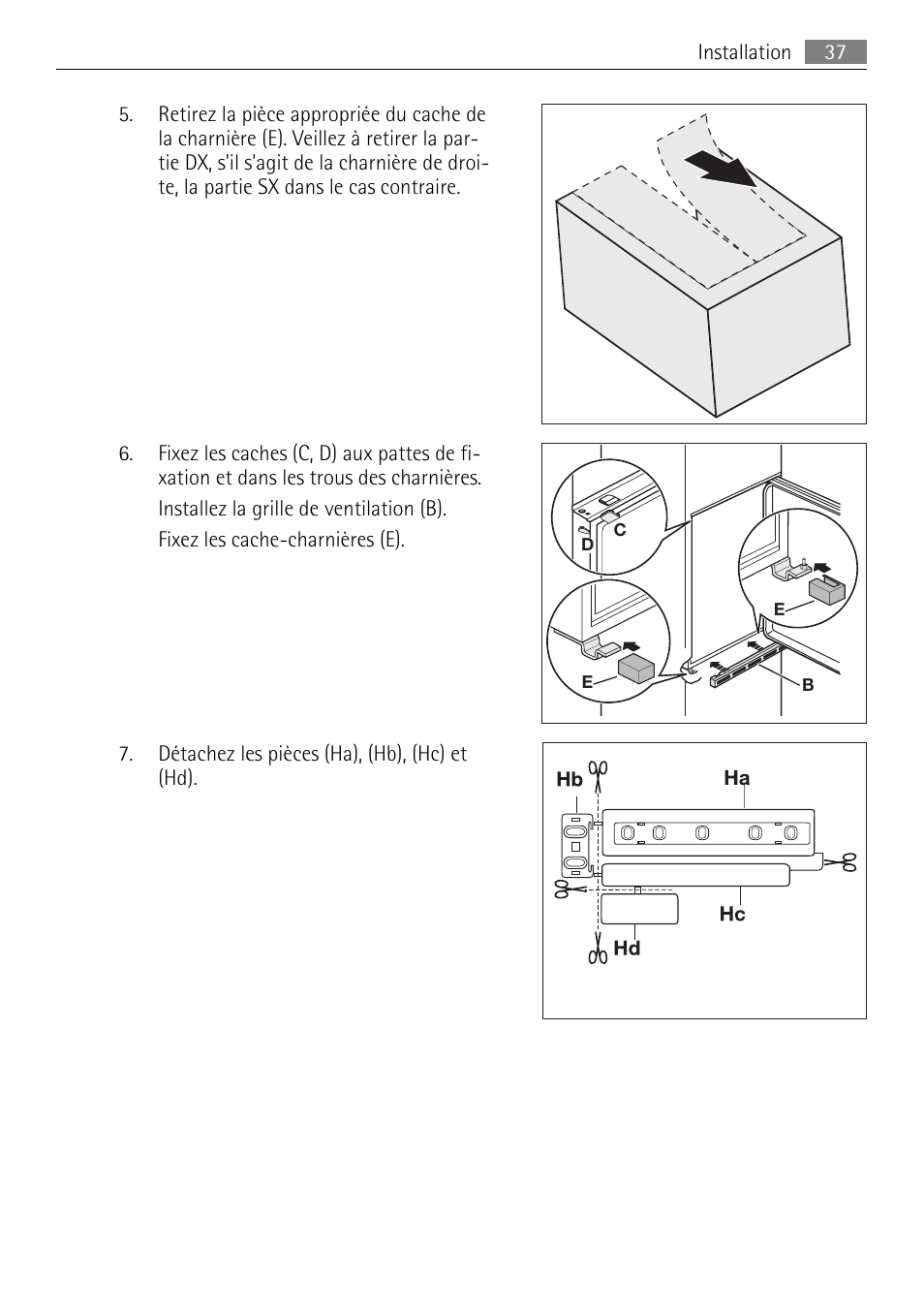 AEG AGS58200F0 User Manual | Page 37 / 84