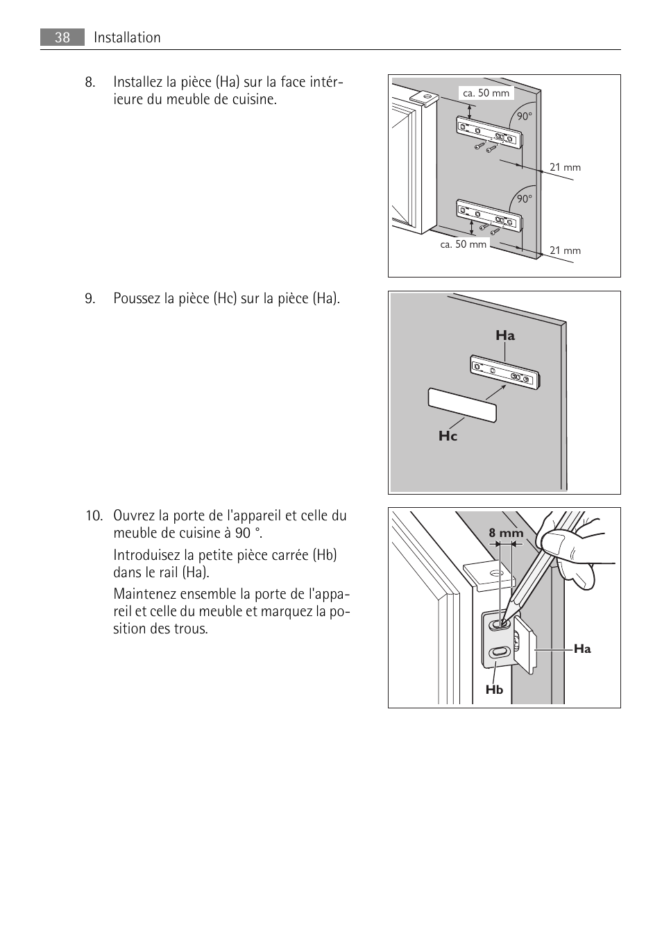 AEG AGS58200F0 User Manual | Page 38 / 84