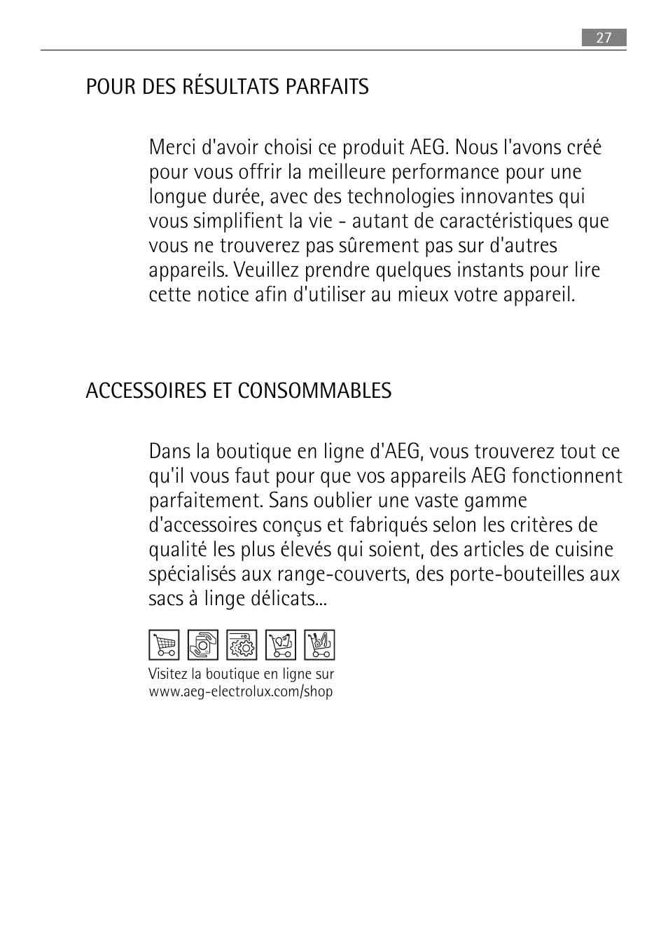 AEG SKS51040S0 User Manual | Page 27 / 68