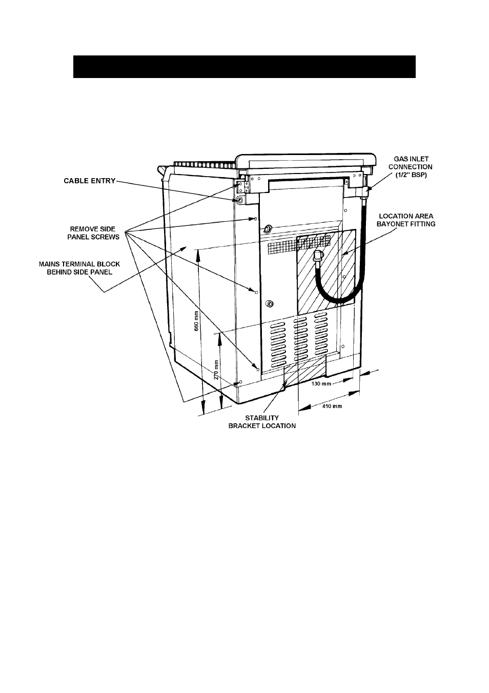 Connecting to gas | Aga Ranges DESN 513534 User Manual | Page 9 / 56