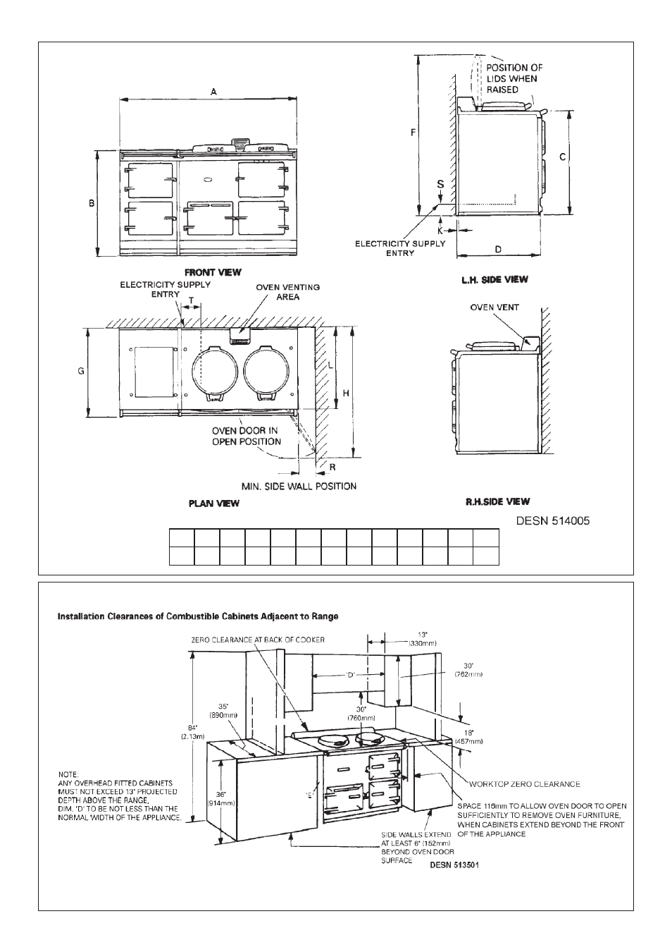 AGA ELECTRIC RANGE EC LM-2 User Manual | Page 6 / 20