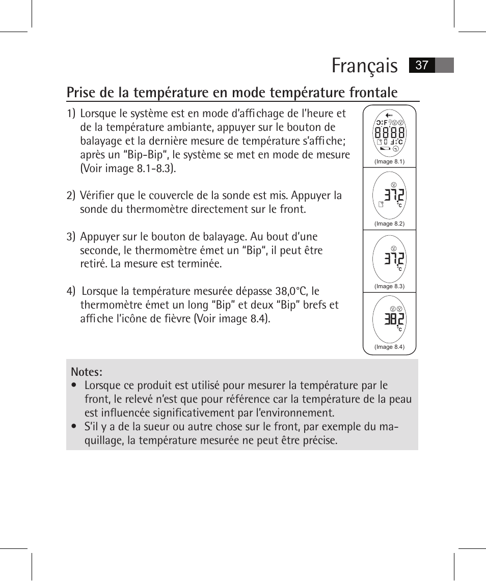 Français | AEG FT 4925 User Manual | Page 37 / 138