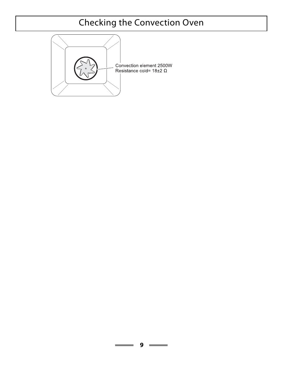 Checking the convection oven | Aga Ranges LEGACY F107411-01 User Manual | Page 9 / 32