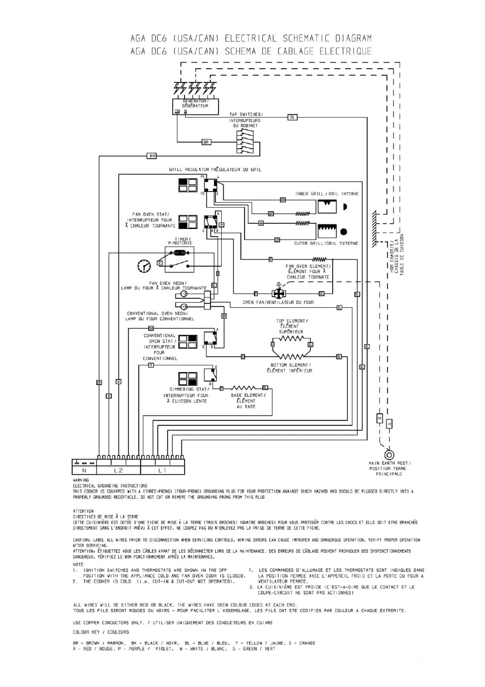 Aga Ranges DC6 (FFD) User Manual | Page 59 / 60