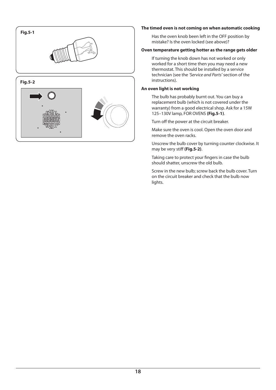 Aga Ranges DUAL FUEL U110054 - 03A User Manual | Page 20 / 48