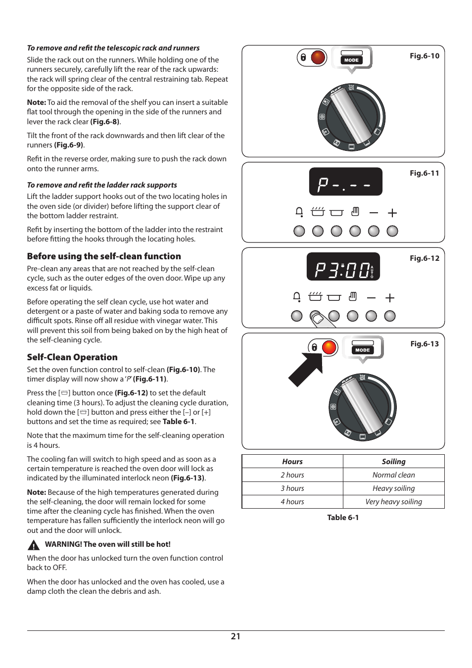 Aga Ranges DUAL FUEL U110054 - 03A User Manual | Page 23 / 48