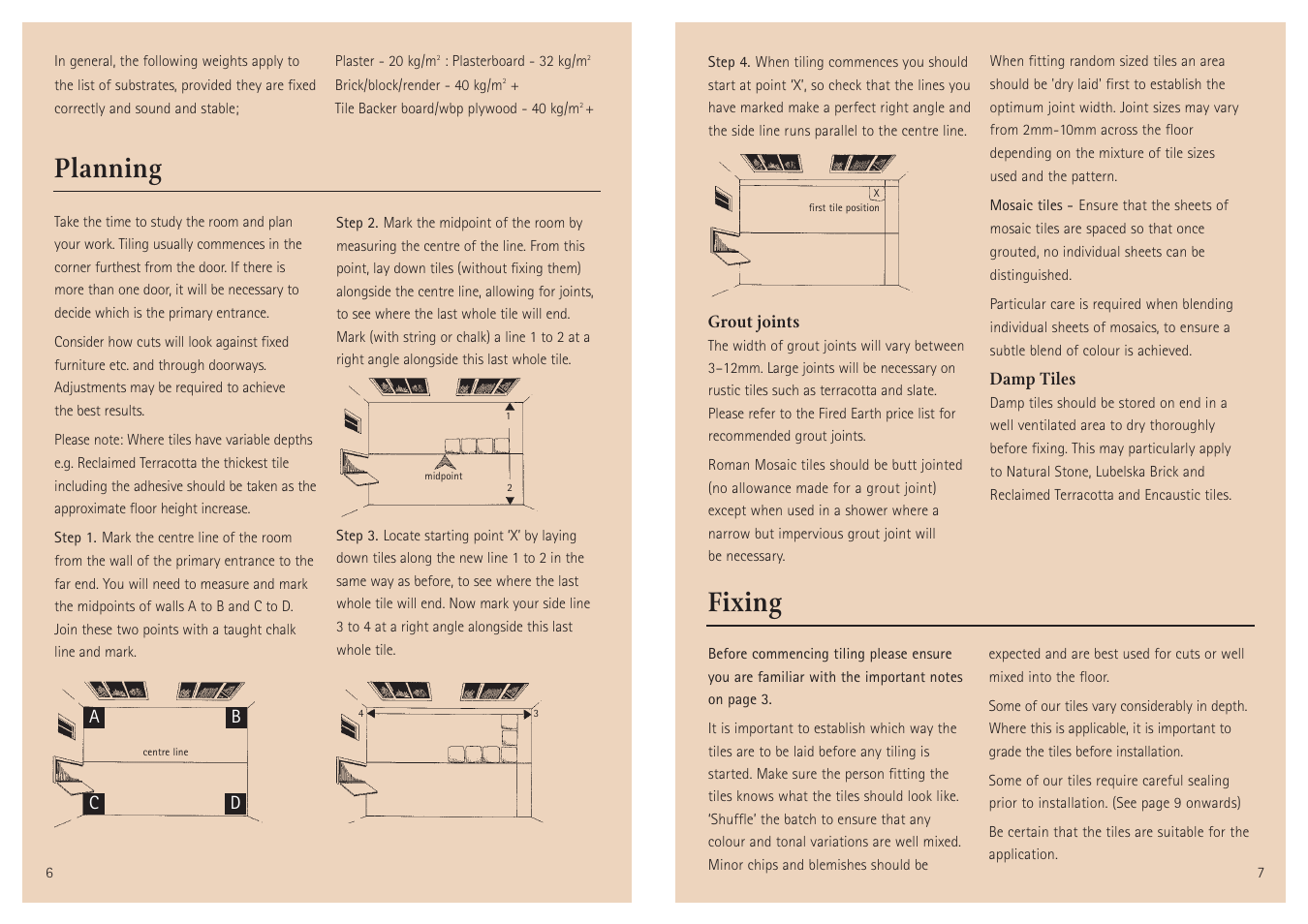 Planning, Fixing | Aga Ranges Fired Earth User Manual | Page 4 / 12