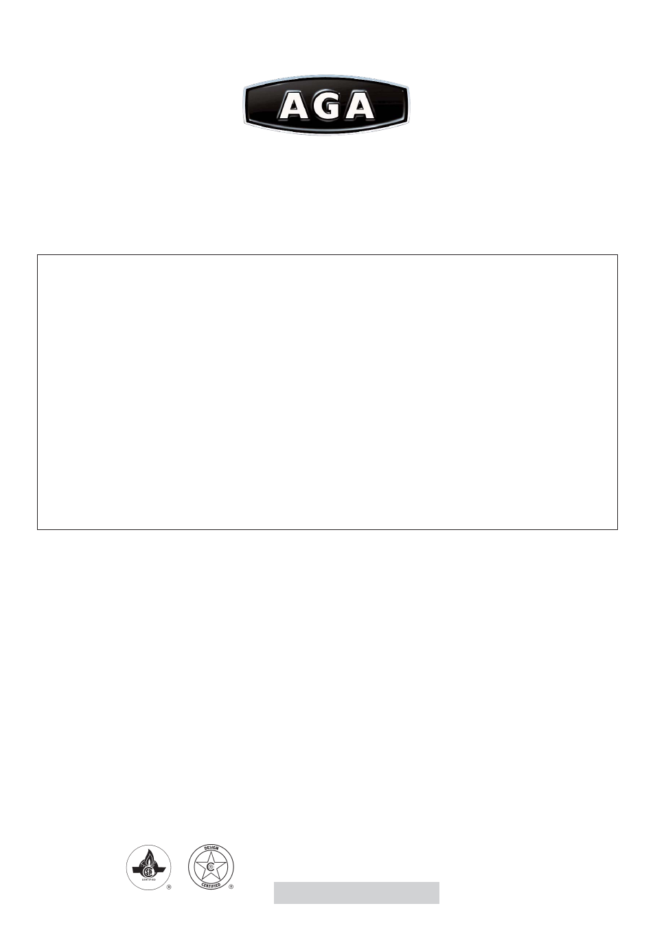 Aga Ranges SIX-FOUR DC6 User Manual | 60 pages