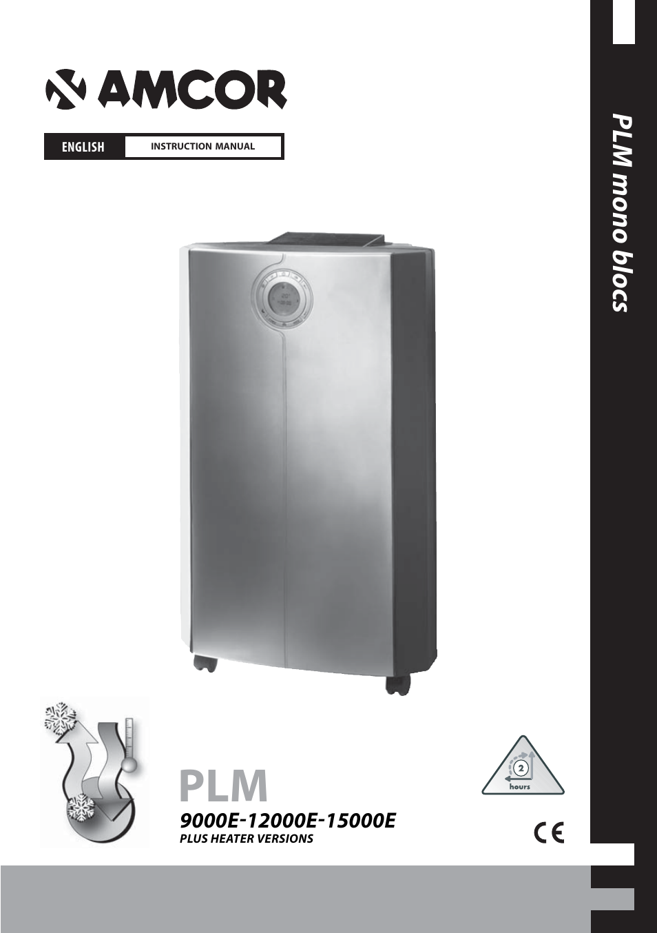 Amcor PLM 15000E User Manual | 12 pages