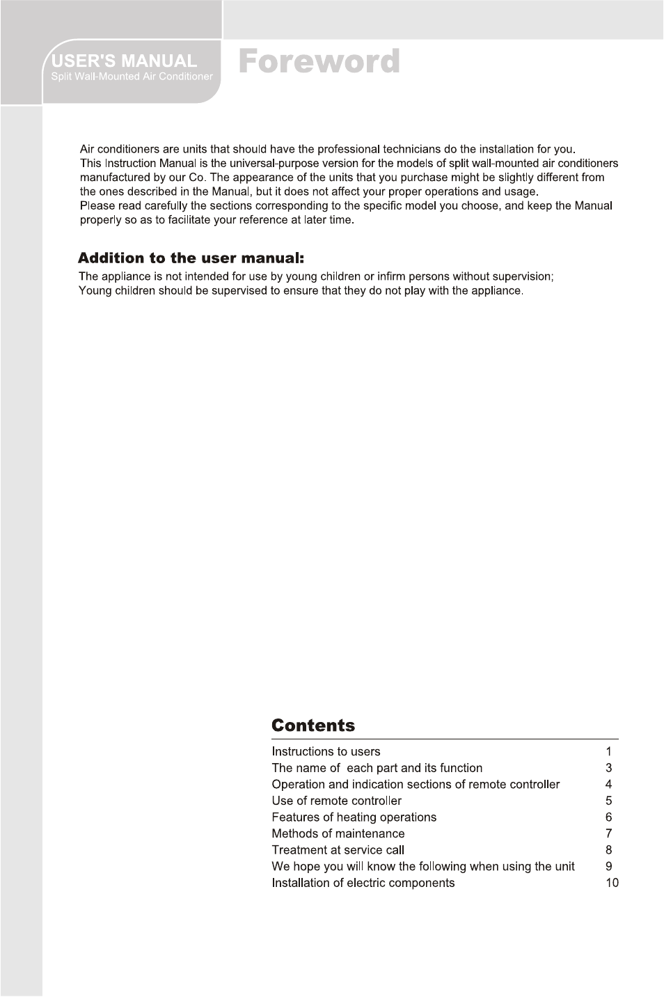 Amcor UCHW-H09AF2 User Manual | Page 2 / 24