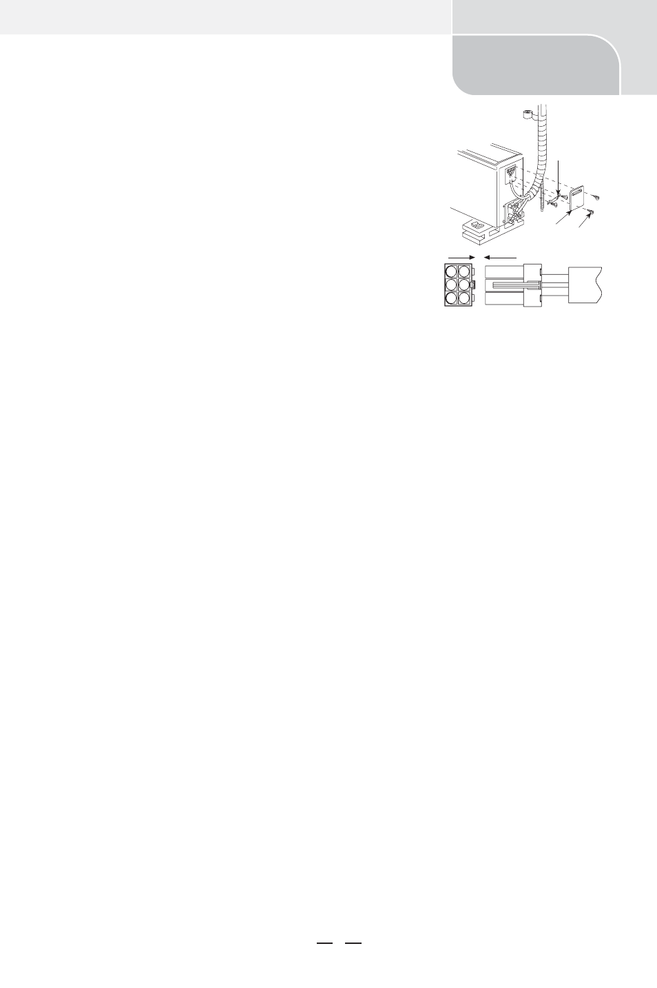 C onnection of pow er cable, Finishing touches, Test running | Is the unit installed correctly | Amcor UCHW-H09AF2 User Manual | Page 20 / 24