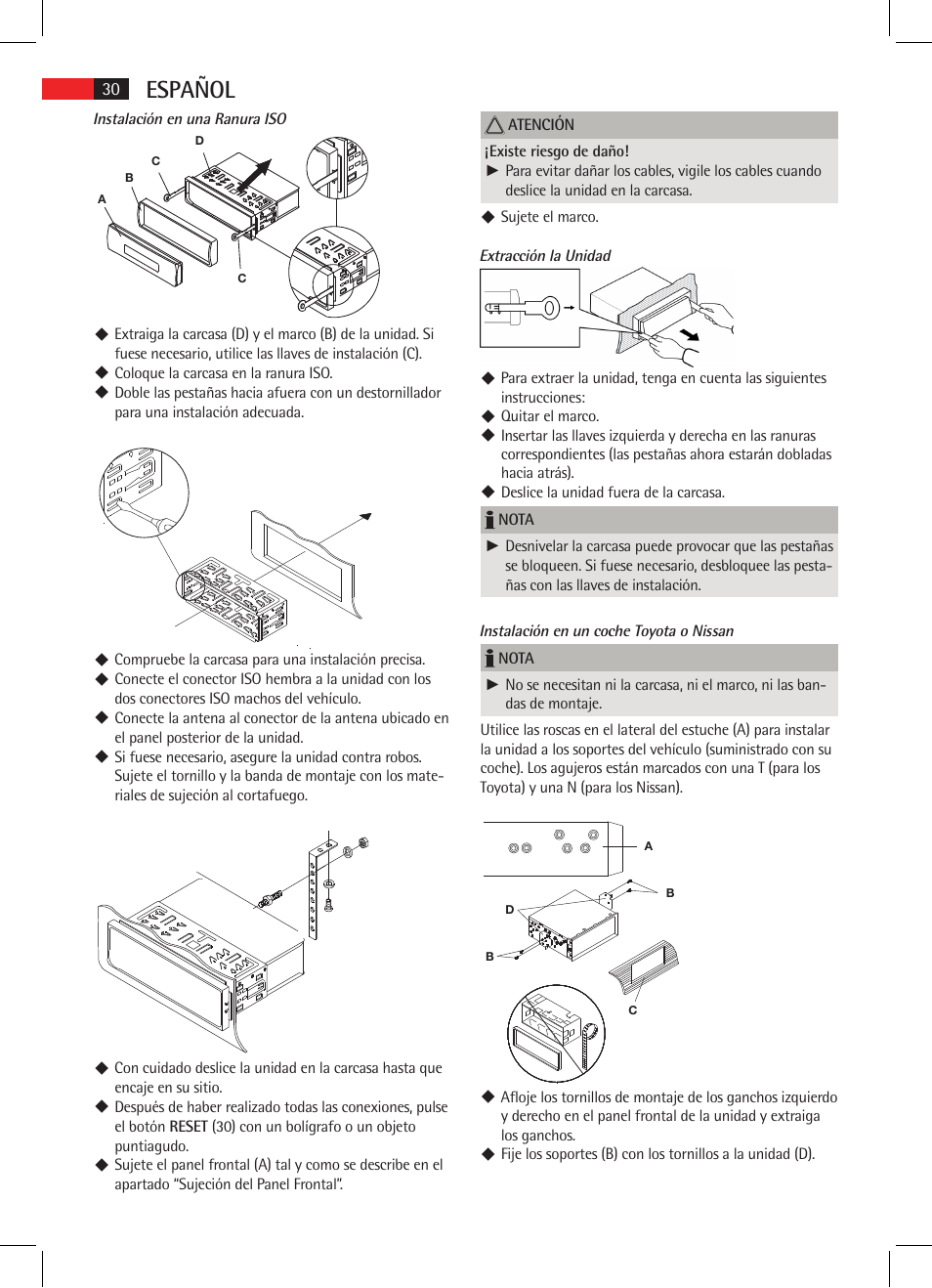 Español | AEG AR 4021 BT User Manual | Page 30 / 114