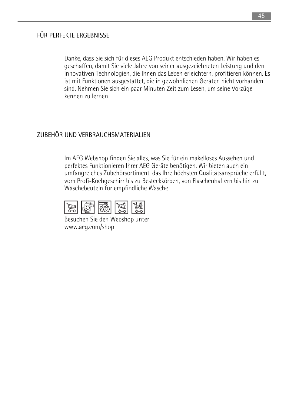 AEG HC652600EB User Manual | Page 45 / 60