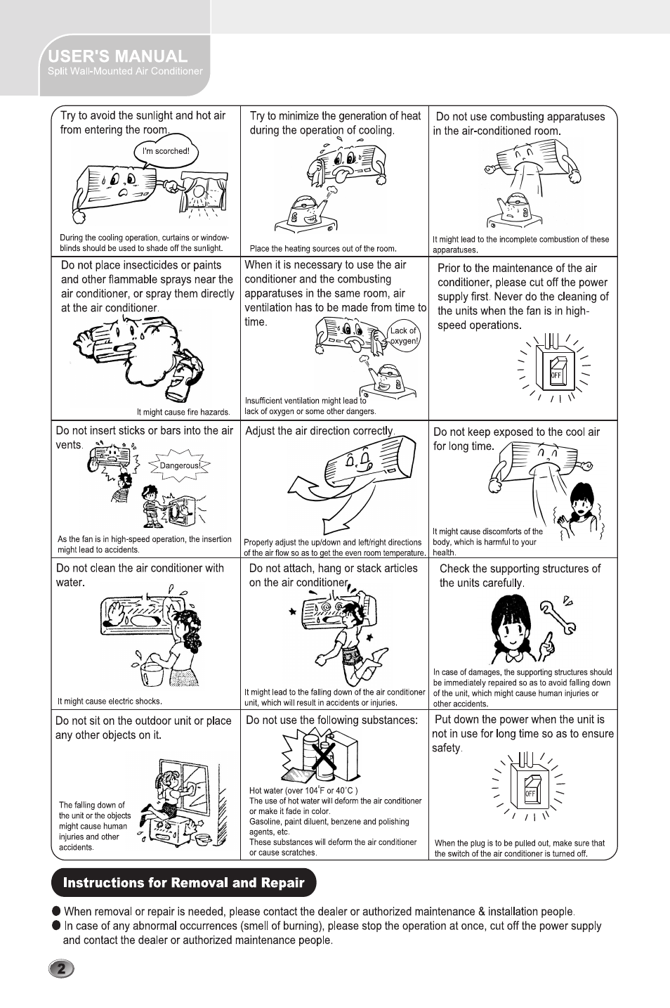Amcor UCHW-H24AF2 User Manual | Page 4 / 27