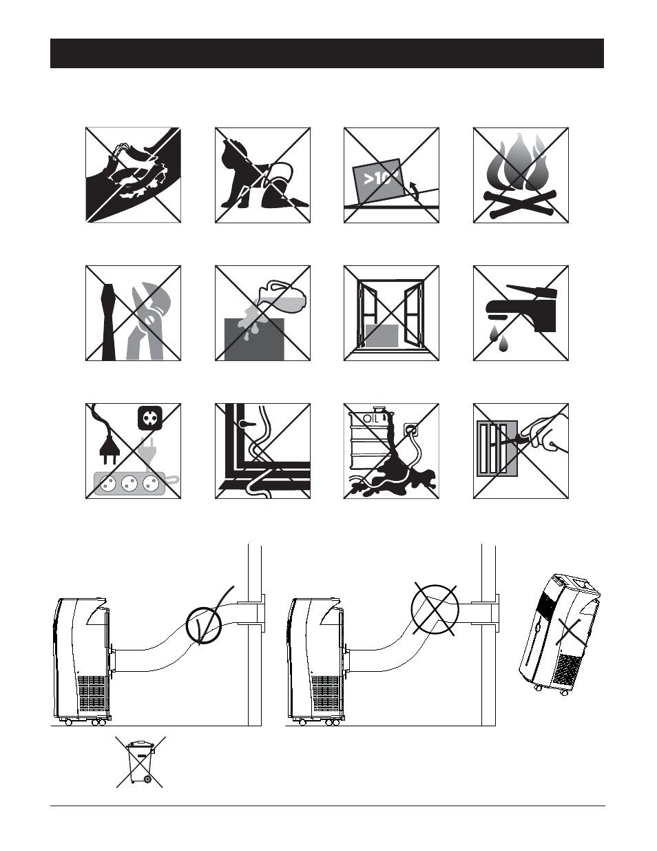 Seguridad | Amcor NanoMax PORTABLE AIRCONDITIONER User Manual | Page 20 / 32