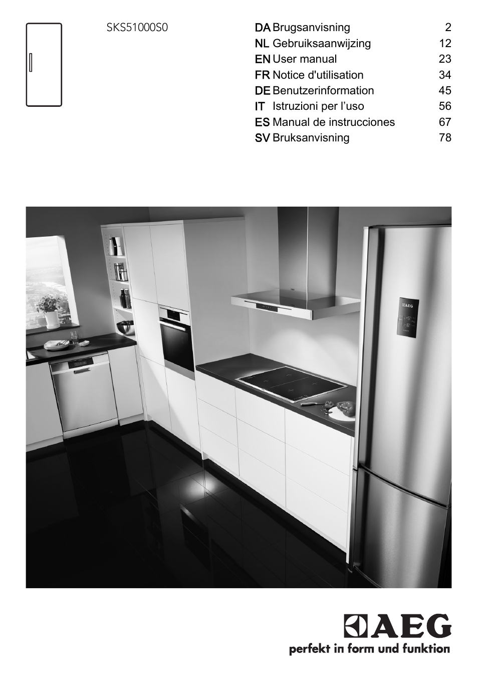 AEG SKD81840S1 User Manual | 92 pages