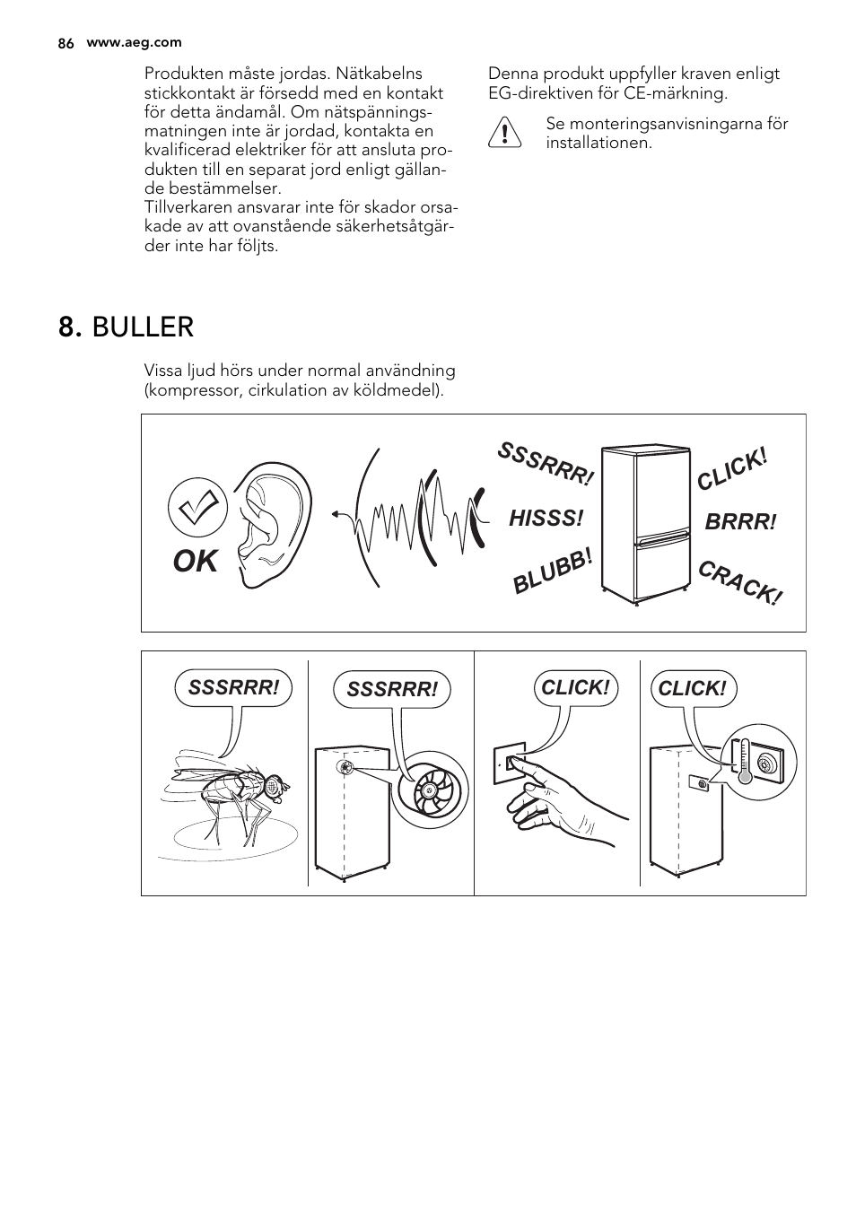 Buller | AEG SKD81840S1 User Manual | Page 86 / 92