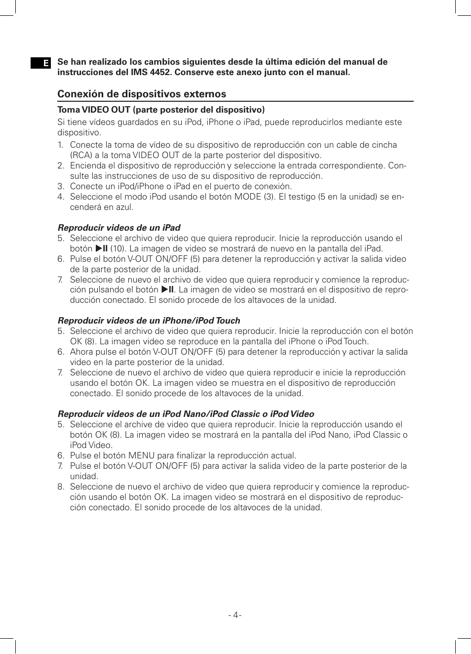 AEG IMS 4452 User Manual | Page 4 / 10