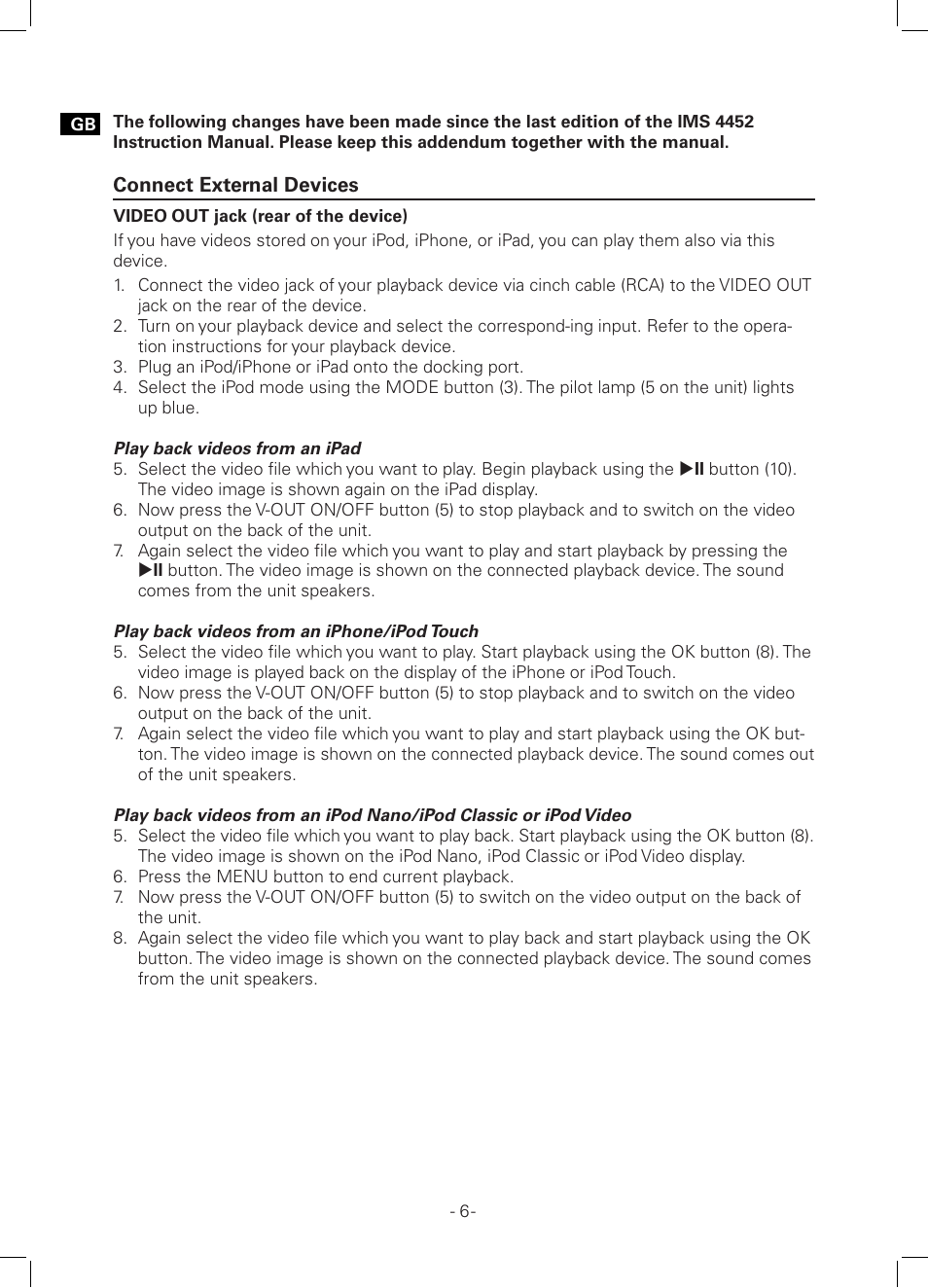 AEG IMS 4452 User Manual | Page 6 / 10