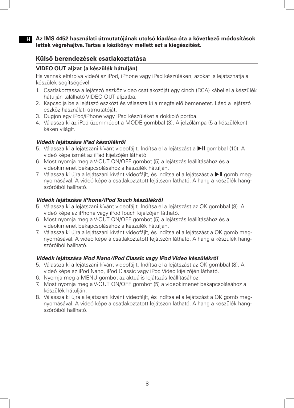 AEG IMS 4452 User Manual | Page 8 / 10