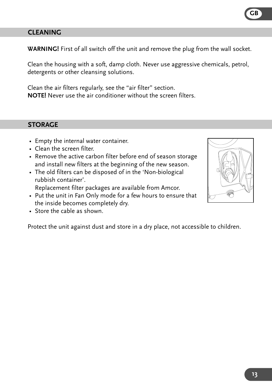 Amcor 9KE-410 User Manual | Page 13 / 16