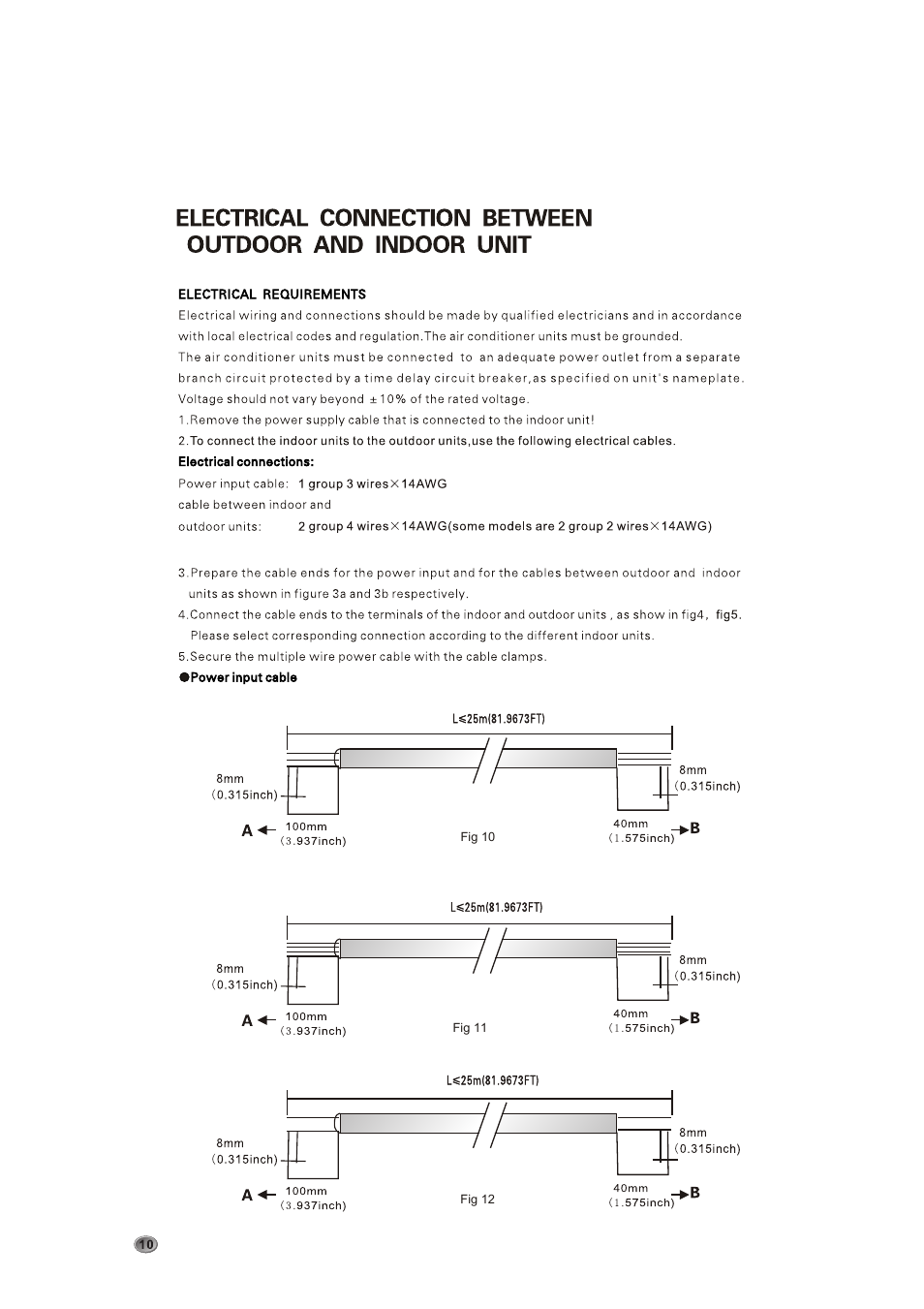 L«25m(81.9673ft) | Amcor AOM 183HX User Manual | Page 14 / 28