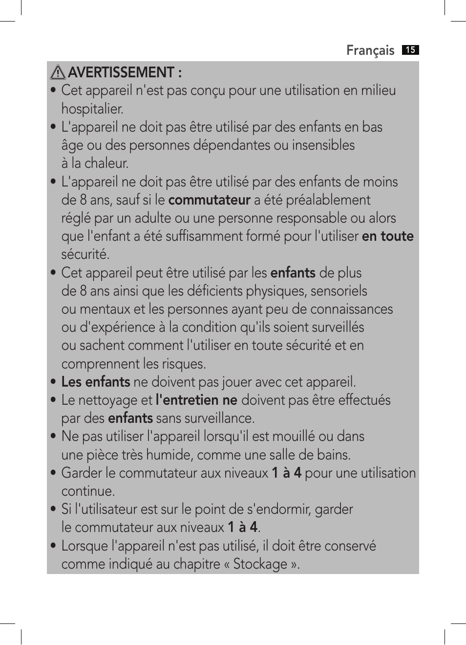 AEG WZD 5648 User Manual | Page 15 / 60