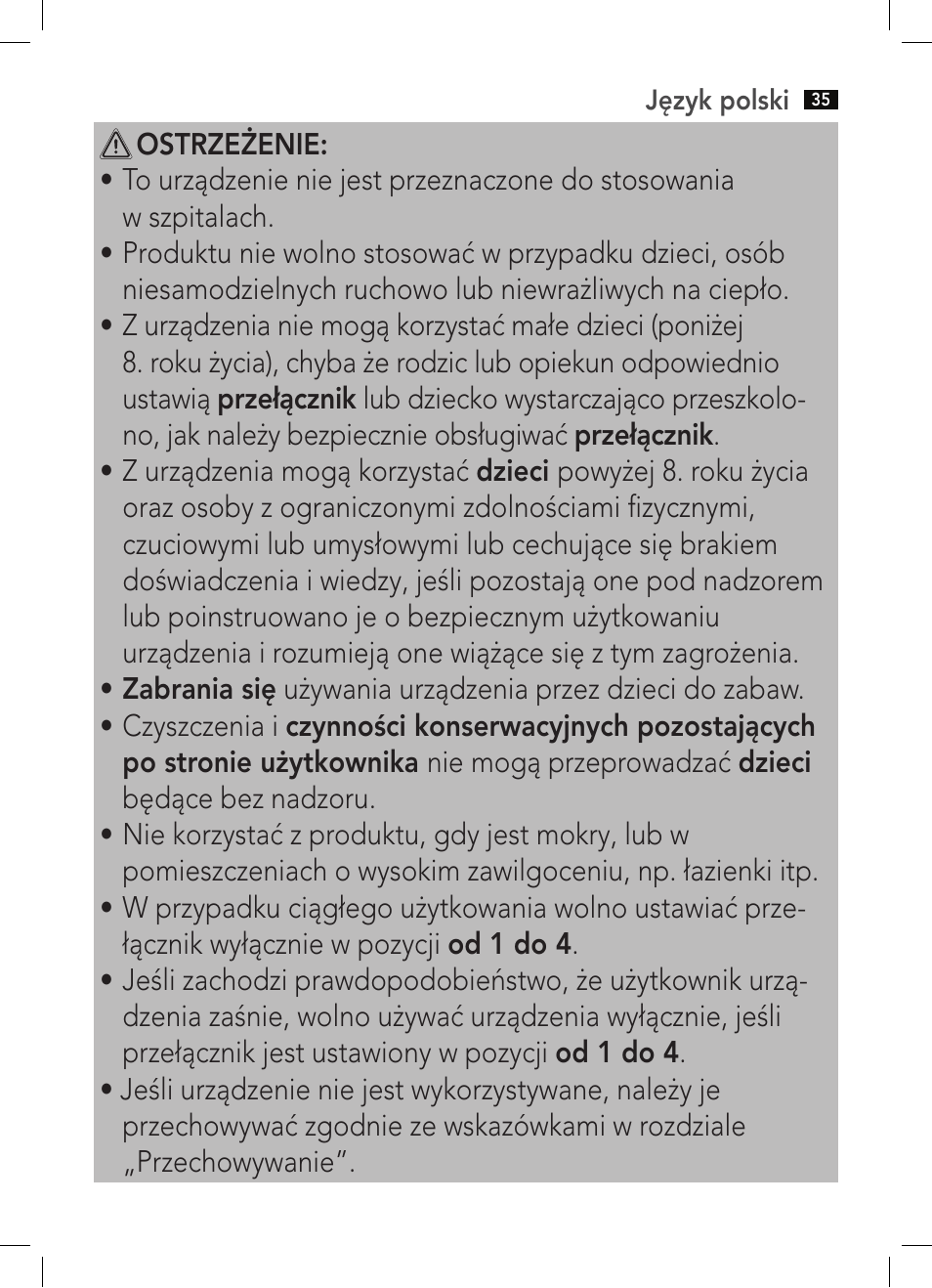 AEG WZD 5648 User Manual | Page 35 / 60