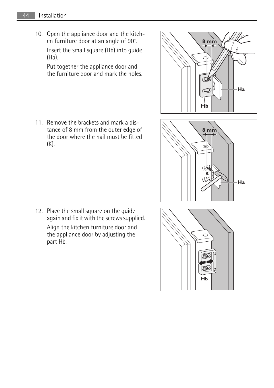AEG SCN91800C1 User Manual | Page 44 / 92