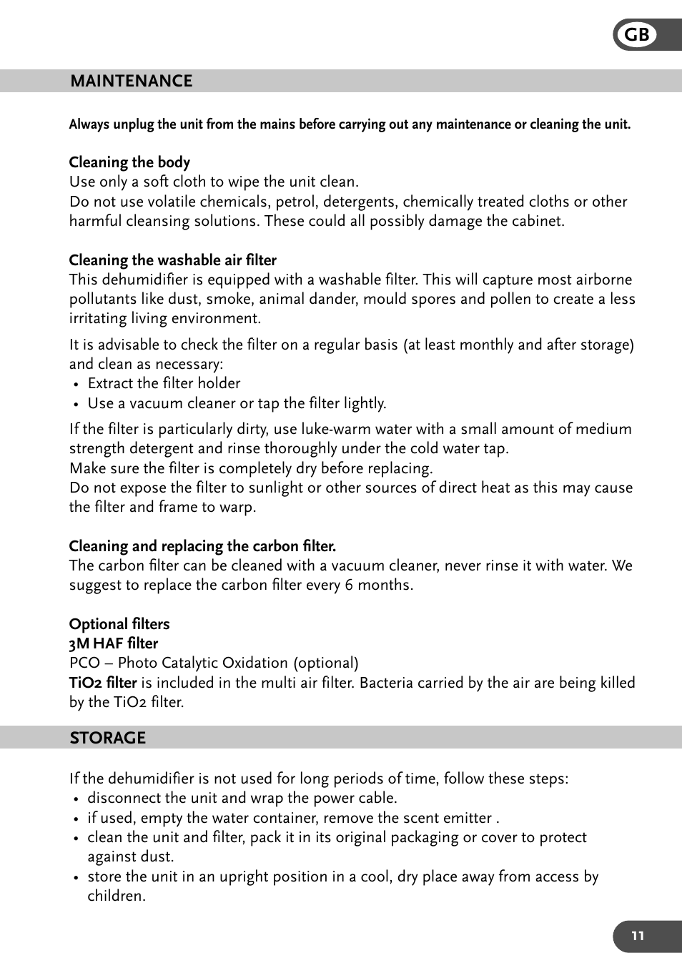 Amcor 25EH User Manual | Page 11 / 15
